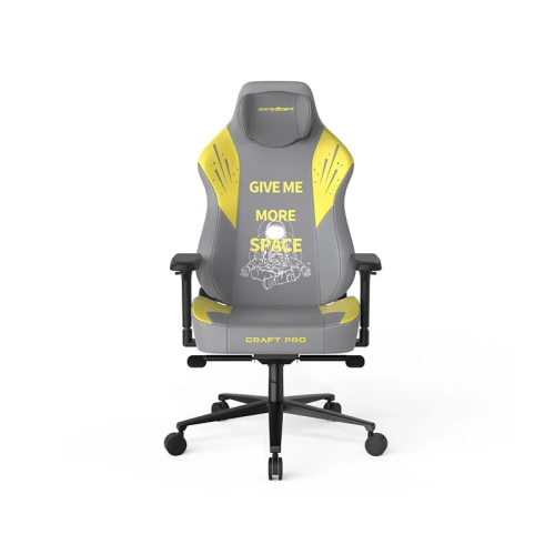 Dxracer Gaming Chair Craft Pro Astronaut - Grey/Yellow / Dxr