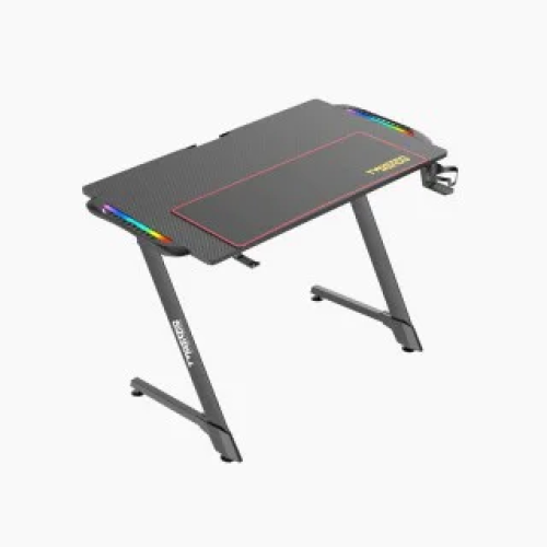 Twisted Minds Z-Shaped RGB Gaming Desk (110*60*75cm)