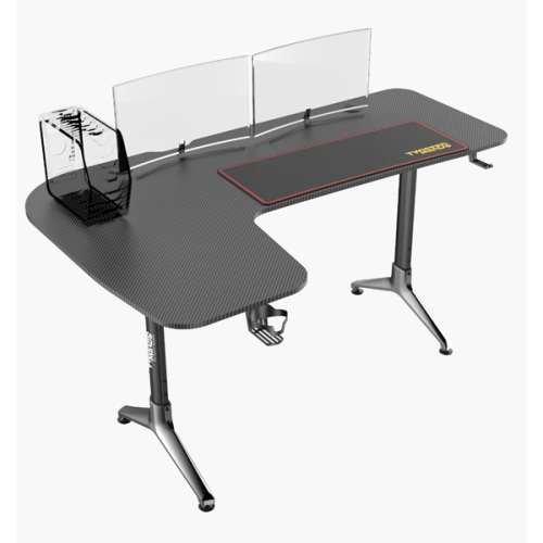 Twisted Minds Y Shaped Gaming Desk Carbon fiber texture - Left (160*100cm)