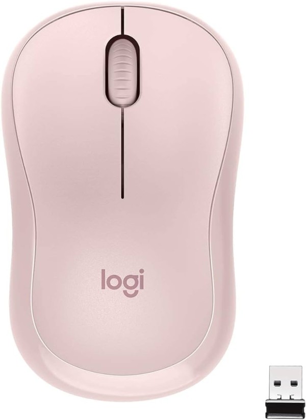 Logitech Wireless Mouse M220 SILENT - Rose
