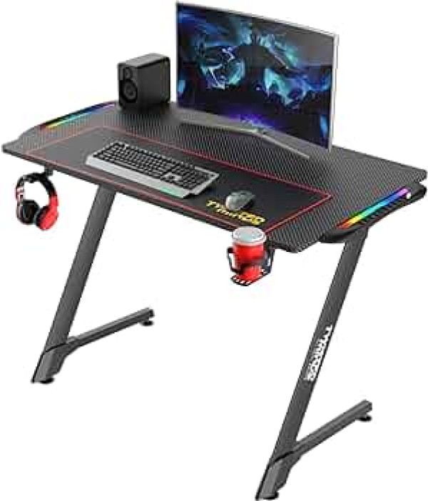Twisted Minds A-Shaped RGB Gaming Desk (110*60*75cm)