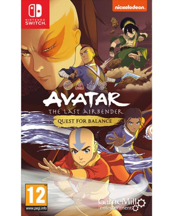 Avatar The Last Airbender Quest for Balance PEGI Switch