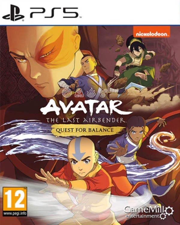 Avatar The Last Airbender Quest for Balance PEGI PS5
