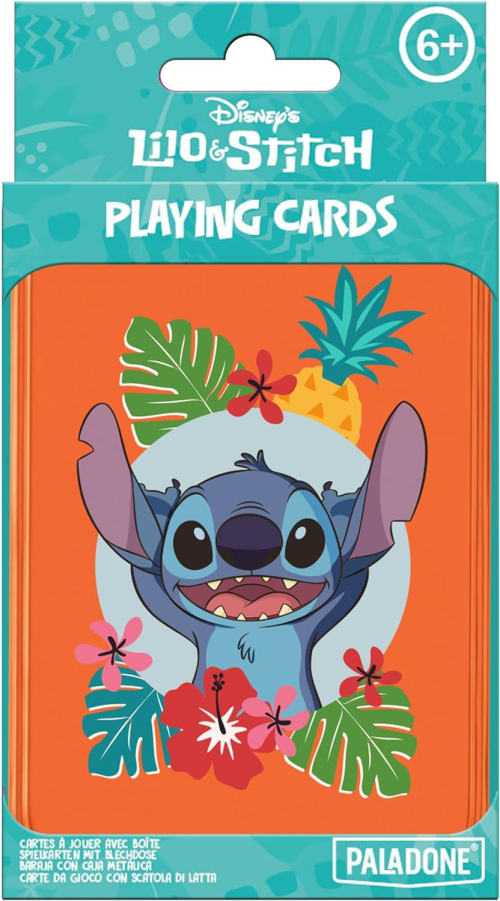 Stitch Playing Cards in a Tin