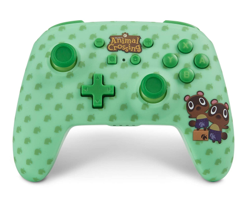 PowerA Enhanced Wireless Controller for Nintendo Switch - Animal Crossing: Timmy & Tommy Nook