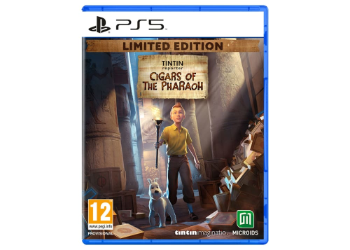 PS5 Tintin Reporter – The Cigars Of The Pharaoh Limited Edition PEGI
