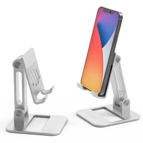 Araree Ergo Stand Mini Aluminium Angle Adjustable Stand For Iphone, Tablet, Ipad - Sliver