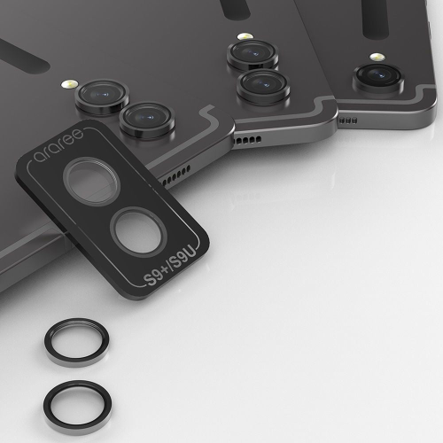 Araree C-Sub Core MR Indiviual Metal Ring Camera Lense Protector Glass For Samsnug Tab S9 Plus / S9 Ultra - Clear