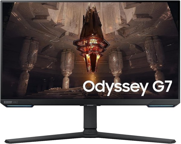 شاشة العاب مسطحة Odyssey G7 BG702 مقاس 28 بوصة بدقة 4K UHD من سامسونج