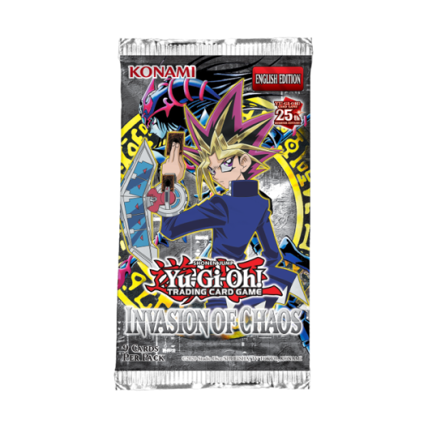 Yu-Gi-Oh! TCG: Legendary Collection Reprint 2023 Invasion of Chaos Booster