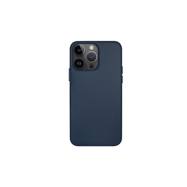 Smartix Premium Silicone Magnetic Case for iPhone 14 Pro Blue Colour
