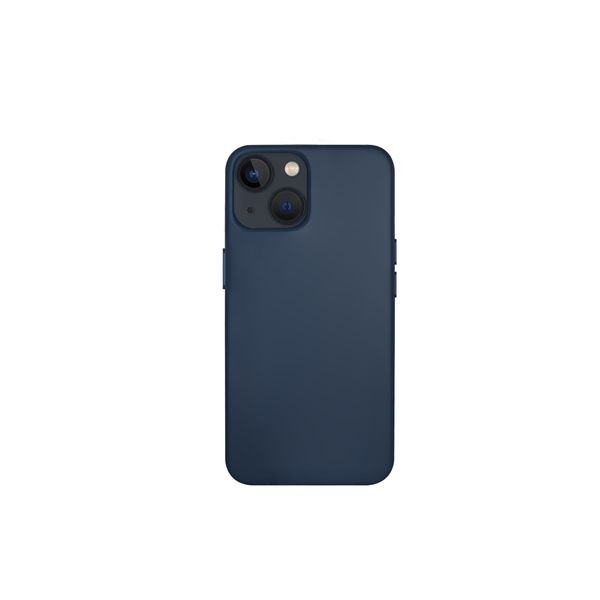 Smartix Premium Silicone Magnetic Case for iPhone 14 Max Blue Colour