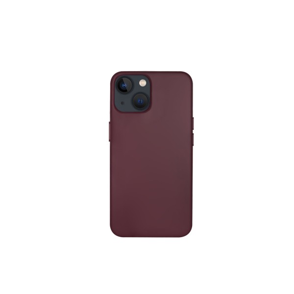 Smartix Premium Silicone Magnetic Case for iPhone 14 Plum Colour
