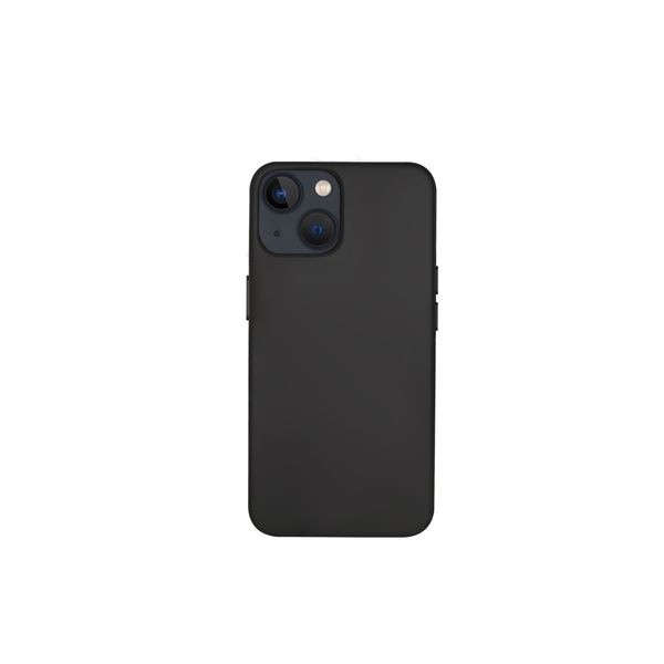 Smartix Premium Silicone Magnetic Case for iPhone 14 Max Black Colour