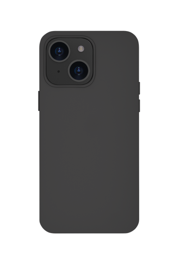 Smartix Premium Silicone Magnetic Case for iPhone 15 Plus Black
