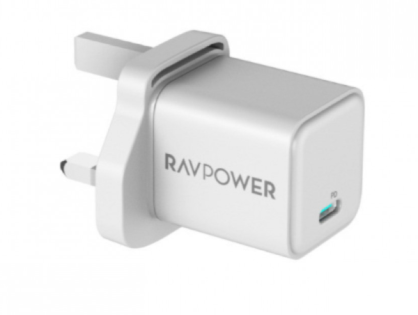 شاحن حائط سريع RAVPower RP-PC167 بقدرة 20 وات PD