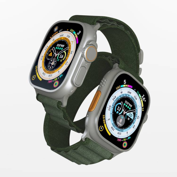 Porodo Smart Watch Ultra Titanium 2.1 Inches Wide Screen