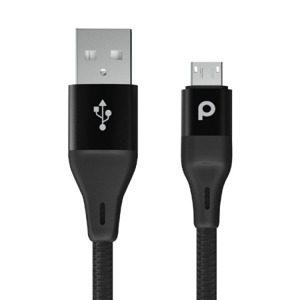 Porodo Braided USB-A to Micro (2.4A 2.2m)