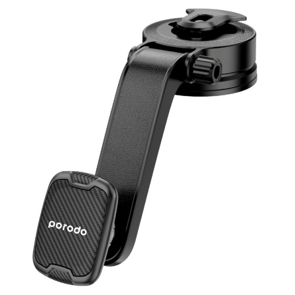 Porodo Suction Cup Car Mount Magnetic Windshield / Dashboard