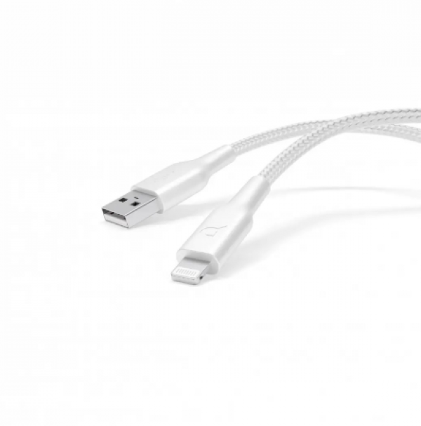 Powerology Braided USB-A To Lightning Data & Fast Charge Cable