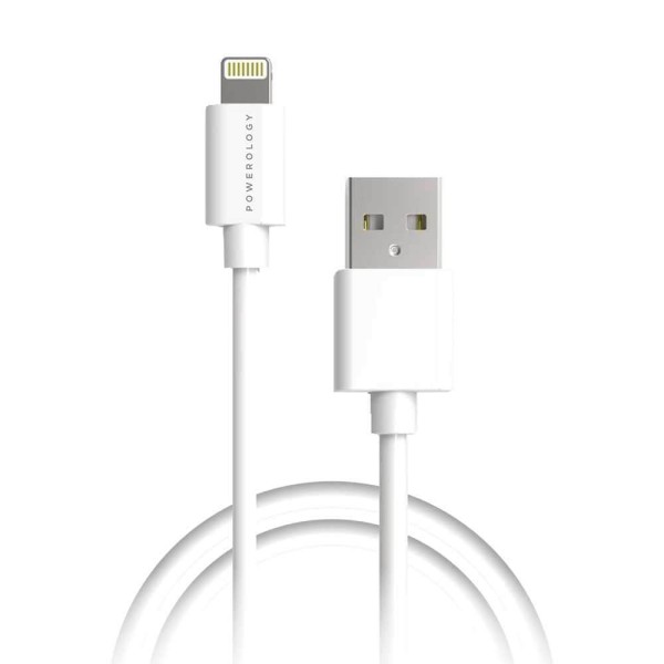 Powerology TPE USB-A To Lightning Data & Fast Charge Cable