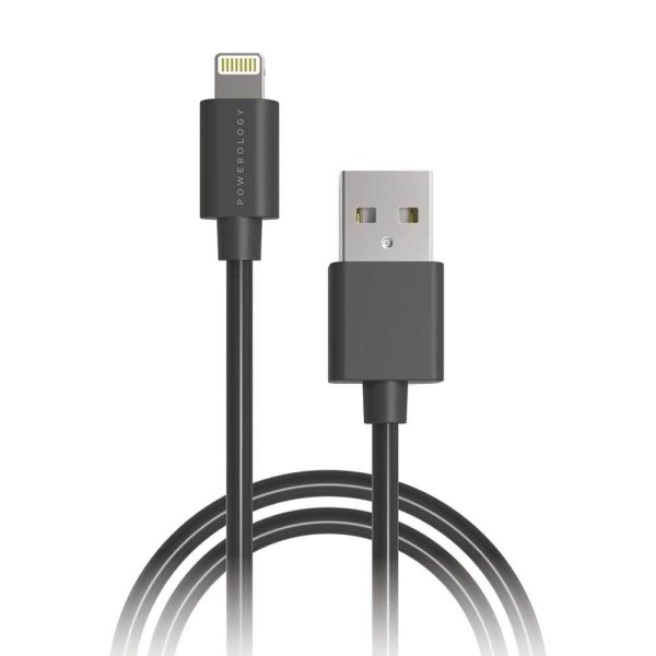 Powerology TPE USB-A To Lightning Data & Fast Charge Cable
