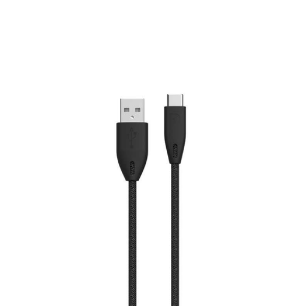 Powerology Braided USB-A to Type-C Cable