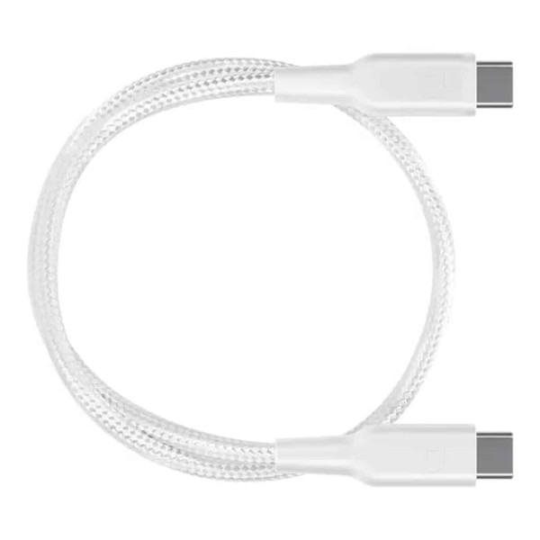 Powerology Braided USB-C To USB-C Data & Fast Charge 30Cm/0.98ft