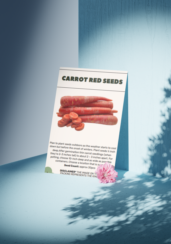 Carrot Red Seeds - Organic