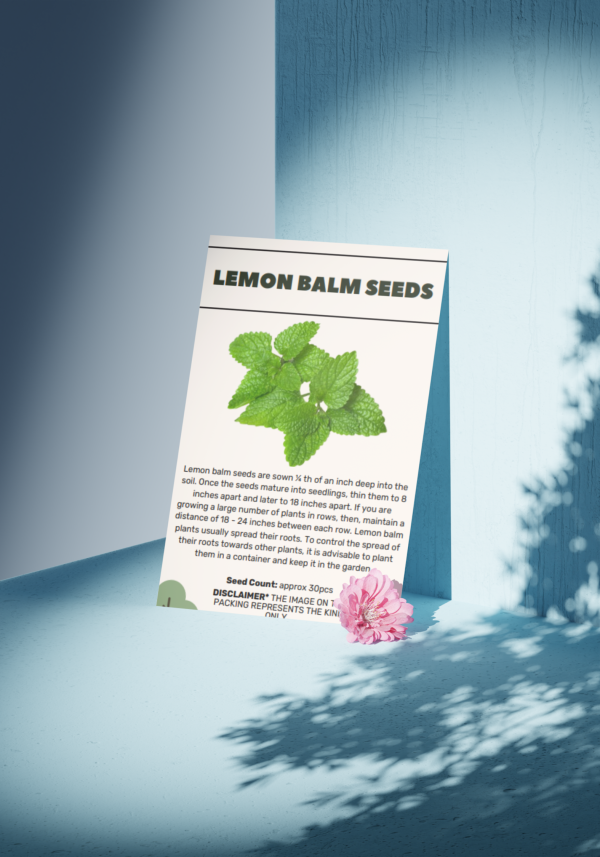 Lemon Balm Seeds - Organic