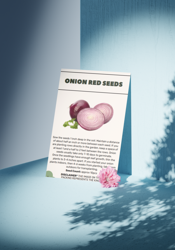 Onion Red Seeds - Organic