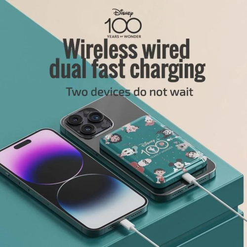100th Anniversary Wireless Magnetic Power Bank