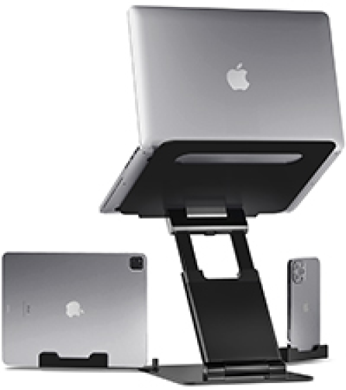 Rotating laptop stand