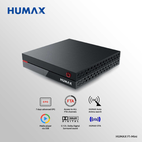 Humax F1-Mini Digital Satellite Receiver