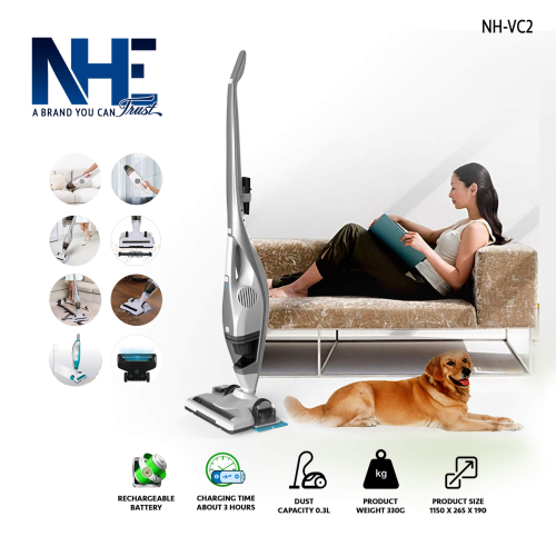 NHE 3 in 1 Stick Vacuum Cleaner (NH-VC2)
