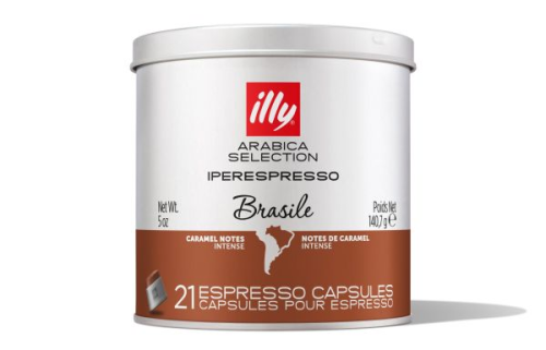 كبسولات Espresso Brazil من إيلي ,21 كبسولة