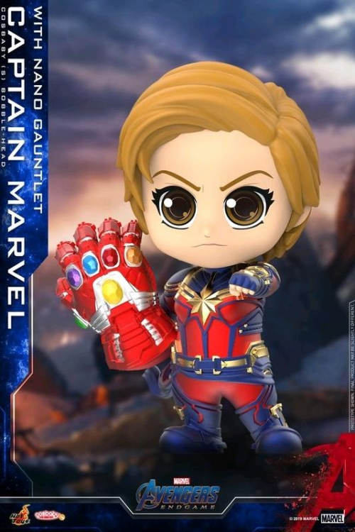 مجسم  Avengers 4: Endgame - Captain Marvel with Nano Gauntlet