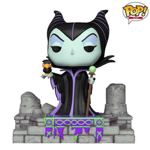 مجسم Maleficent with Diablo من  Deluxe Disney: Villains