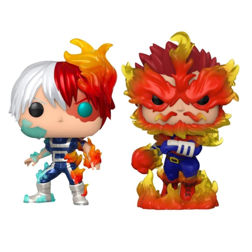 مجسم Endeavor & Todoroki 2pack  من Animation: My Hero Academia