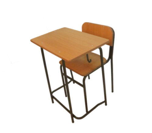 طاولة طالب متوسط كوري (بدون صندوق حديد تحت الطاولة)