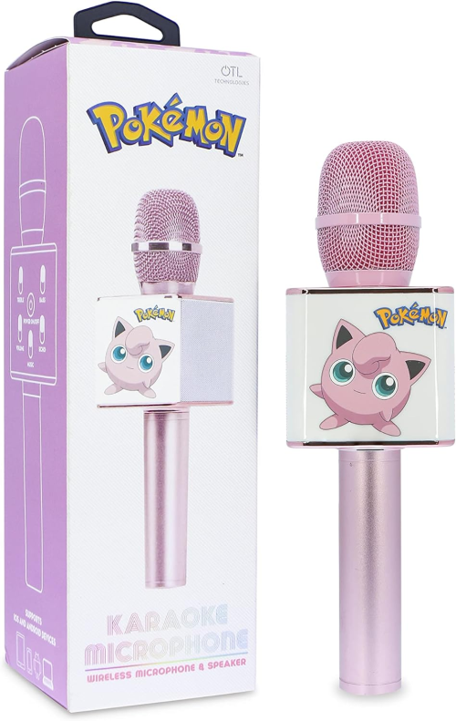 Pokémon Jigglypuff Karaoke Microphone with Speaker