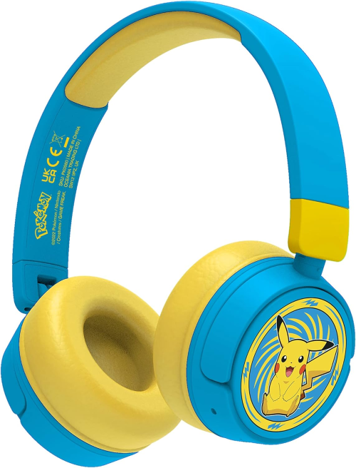 سماعات الرأس اللاسلكية OTL Pokemon Pikachu للأطفال