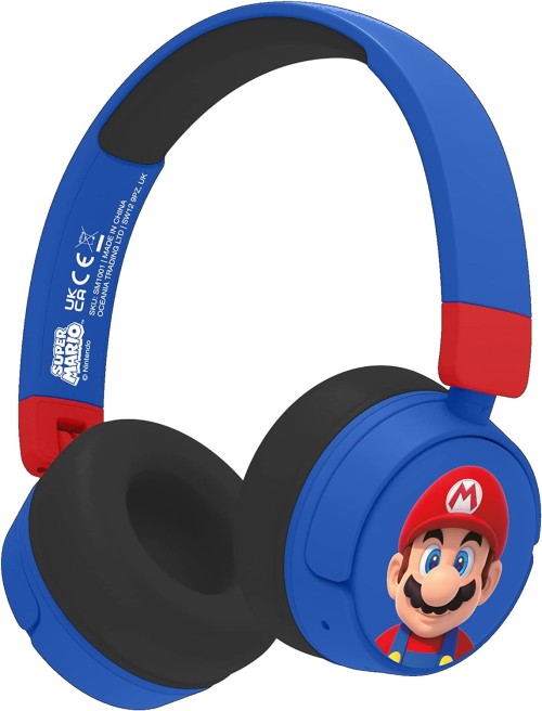 سماعات الرأس اللاسلكية OTL Super Mario Face Kids