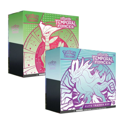 Pokémon TCG : Scarlet & Violet Temporal Forces (SV05) Elite Trainer Box