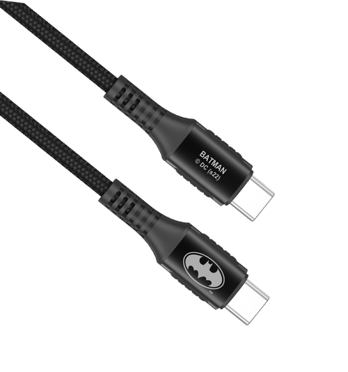 Batman Type-C 60W, 3A PD Fast charging cable 1 Metre