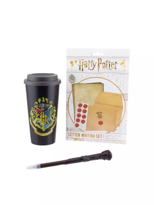 Paladone Hogwarts Travel Mug And Letter Writing Set