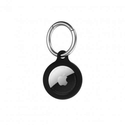  NEXT ONE BLACK SILICONE AIRTAG SECURE KEY CLIP
