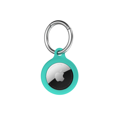  NEXT ONE GREEN  SILICONE AIRTAG SECURE KEY CLIP

