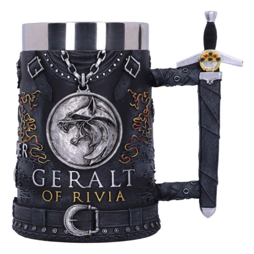 Nemesis The Witcher Geralt of Rivia Tankard 15.5cm