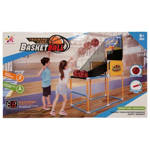 Basketball with electronic score display
